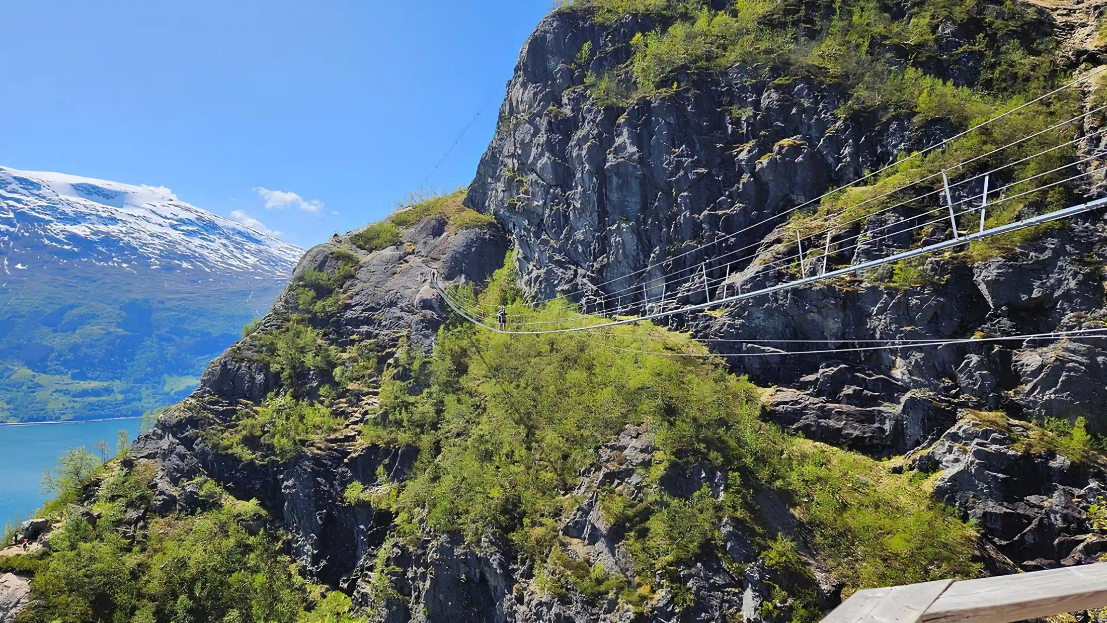 Fjell og fjord fra Havkraft sitt prosjektområde – Havkraft fikk ny nettside i Webflow